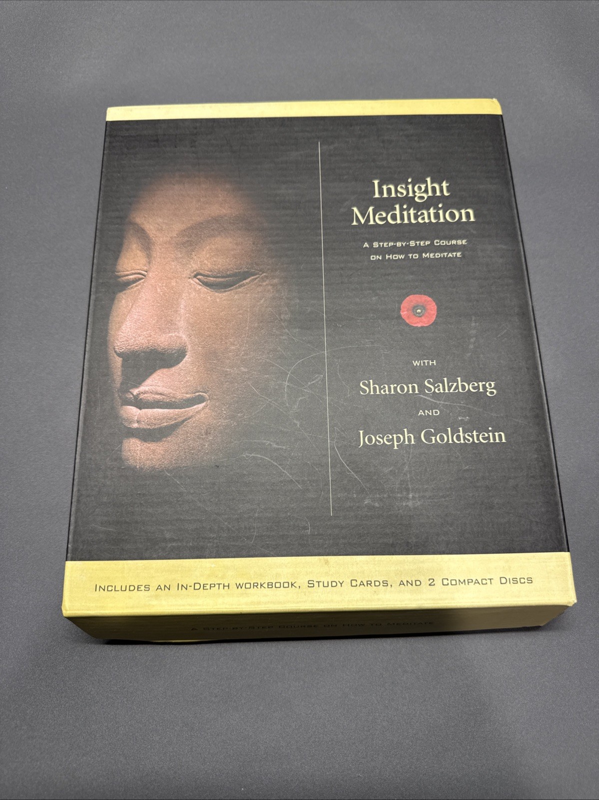 Insight Meditation by Joseph Goldstein & Sharon Salzberg — (Mixed Media)