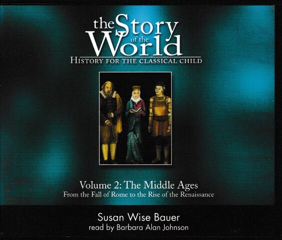 The Story Of The World History Classical Child Volume 2 Middle Ages AUDIO CD BOX