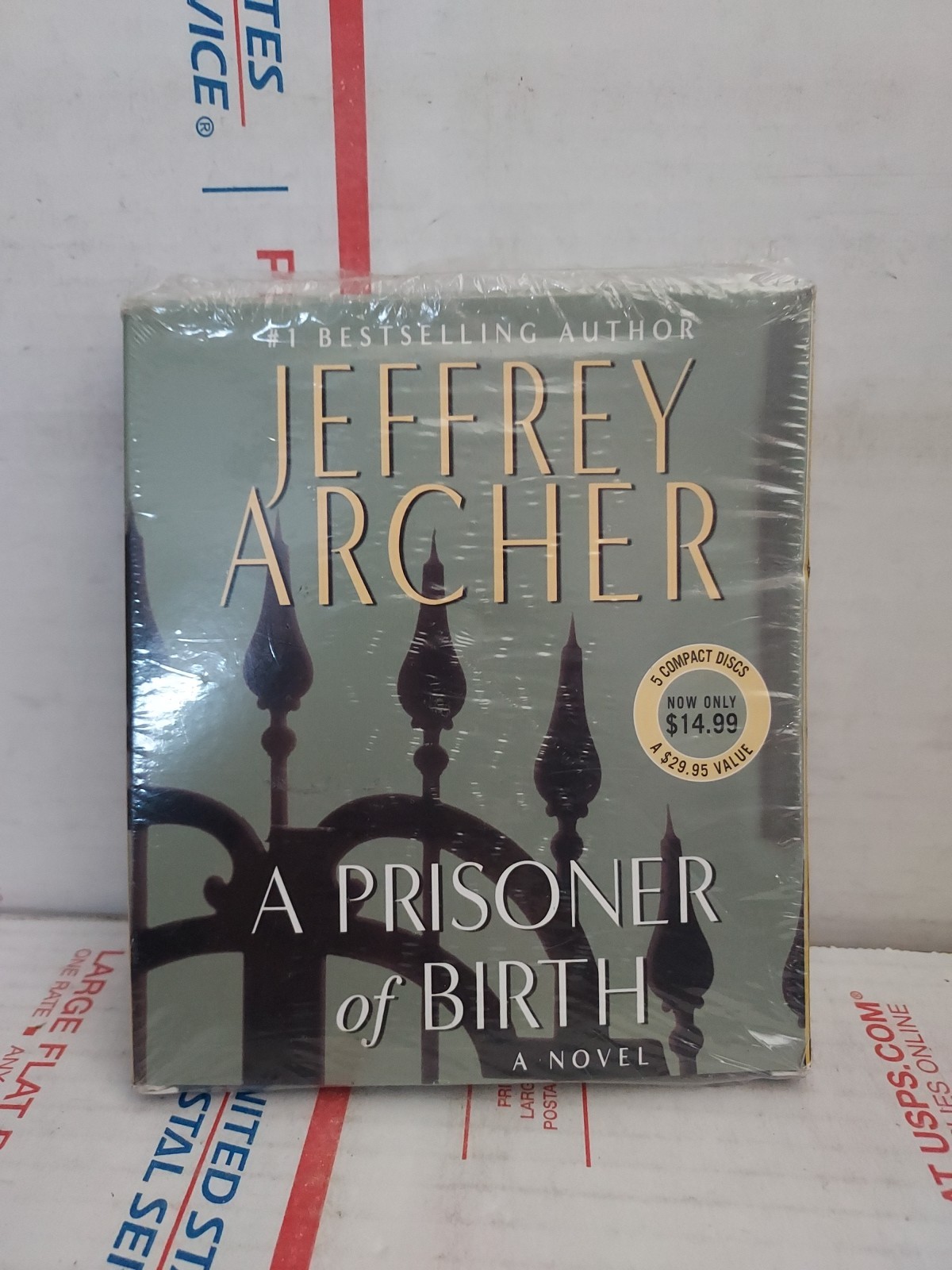 A Prisoner of Birth : A Novel by Jeffrey Archer 2012 CD Abridged Good Used- #179