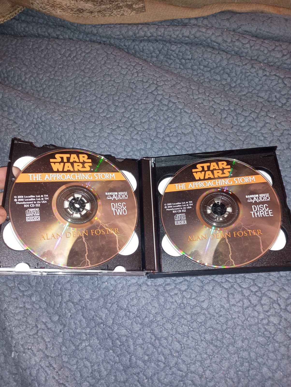 Star Wars The Approaching Storm by Dean Foster 5 CD Audiobook Pre Clone Wars