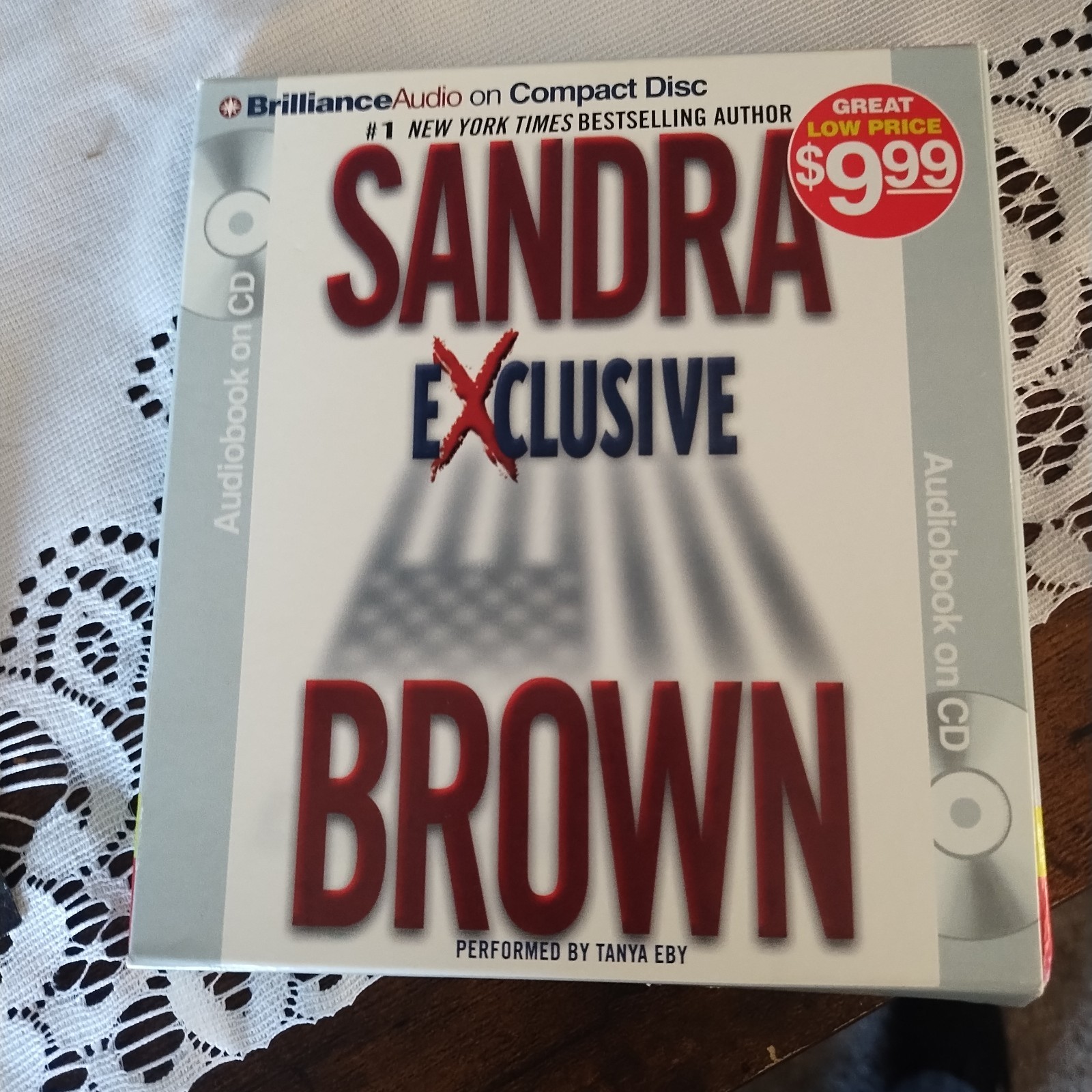 Exclusive by Sandra Brown (2011, Compact Disc, Abridged edition) Audiobook