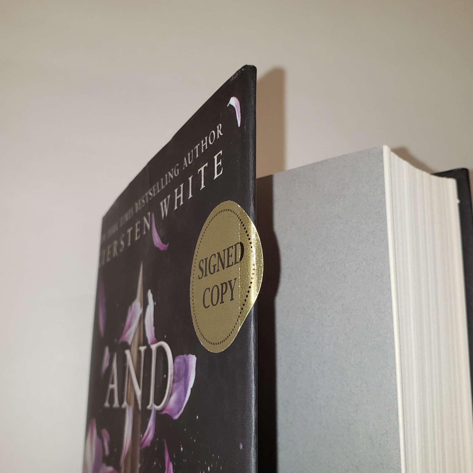 Kiersten White AND I DARKEN — SIGNED 1ST Edition