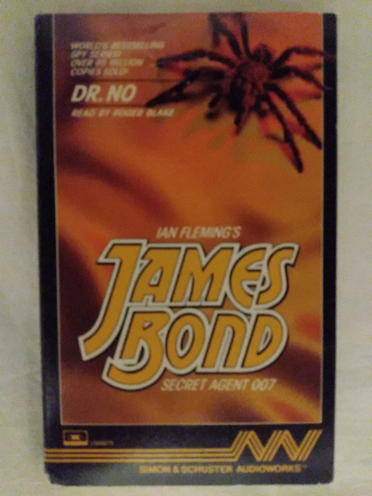 7 Audiobooks Cassettes Higgins Devil Parker Potshot Dr. No Clancy Barclay Haig