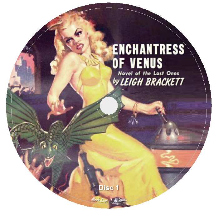 Enchantress of Venus Leigh Douglass Brackett Sci-Fi Audiobook in 3 Audio CDs