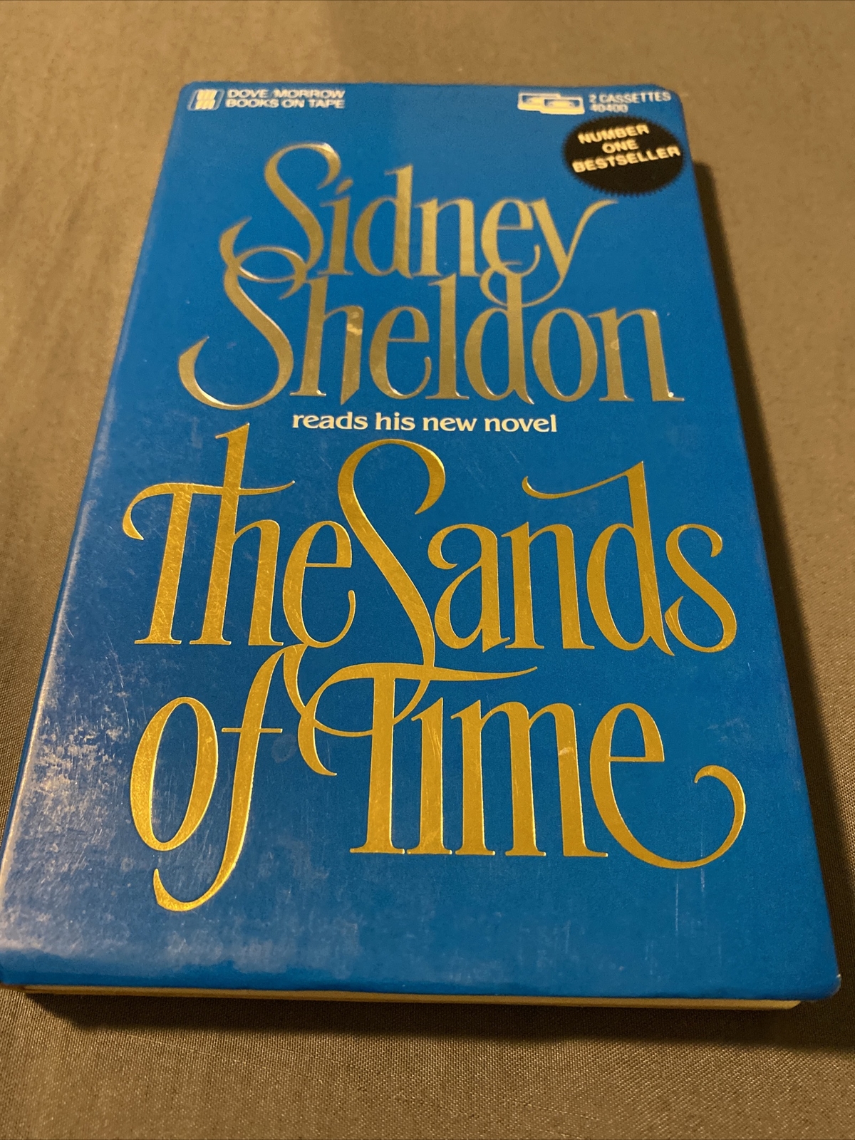 The Sands of Time — Sidney Sheldon (1988 audio cassette) read by Sidney sheldon