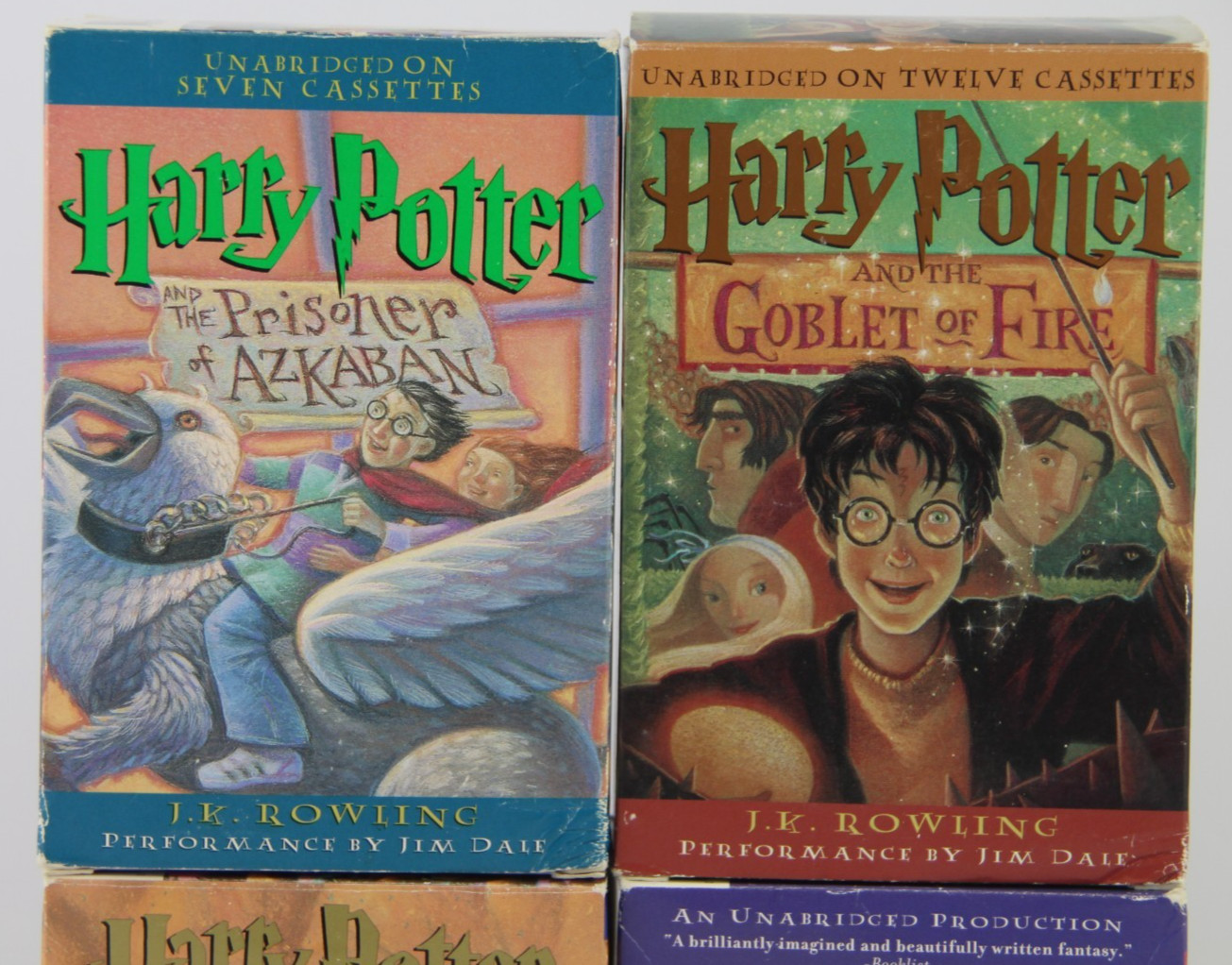 Harry Potter Books On Tape, Books 1-4, Unabridged