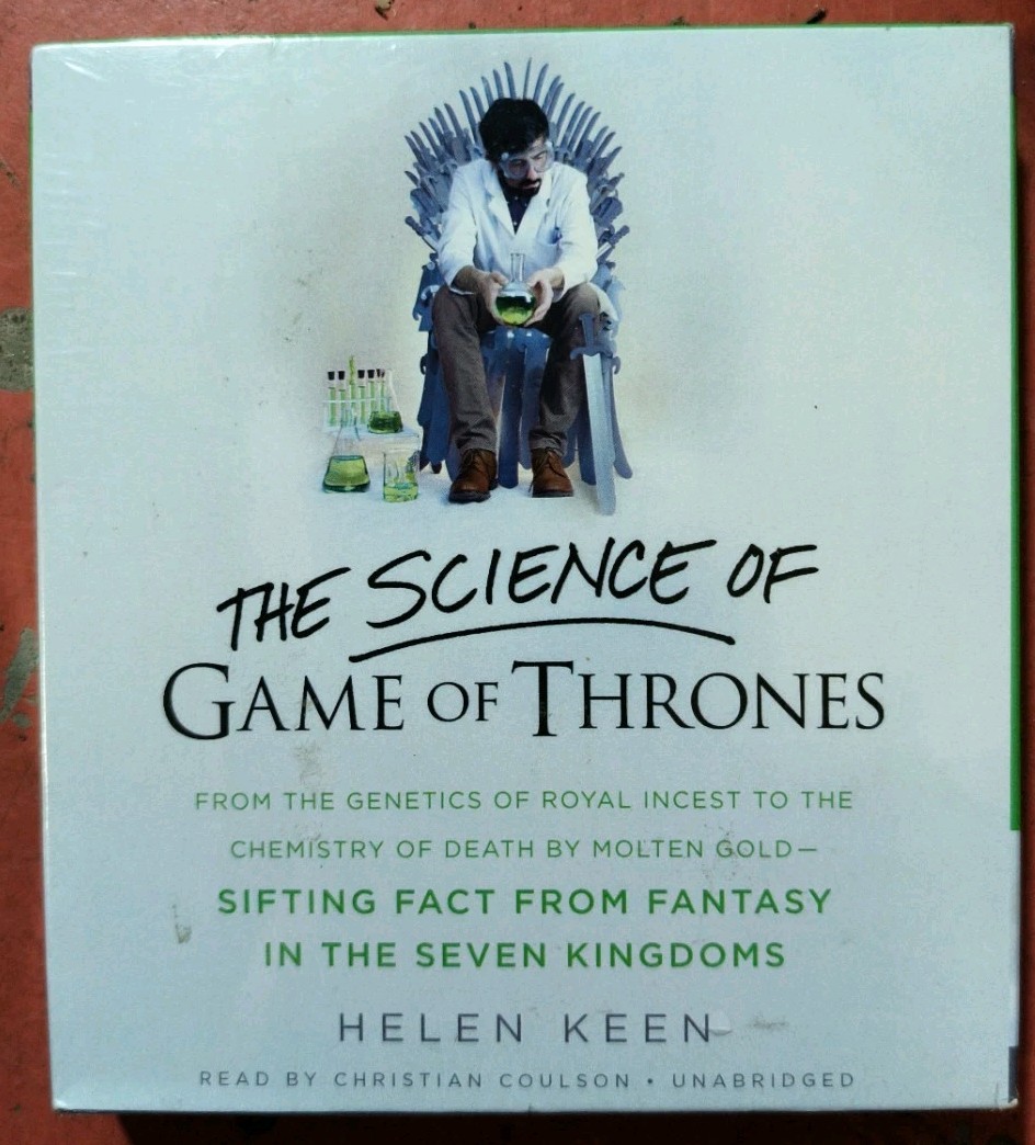 The Science of Game of Thrones by Helen Keen 2016 Unabridged On 5 CD New &Sealed