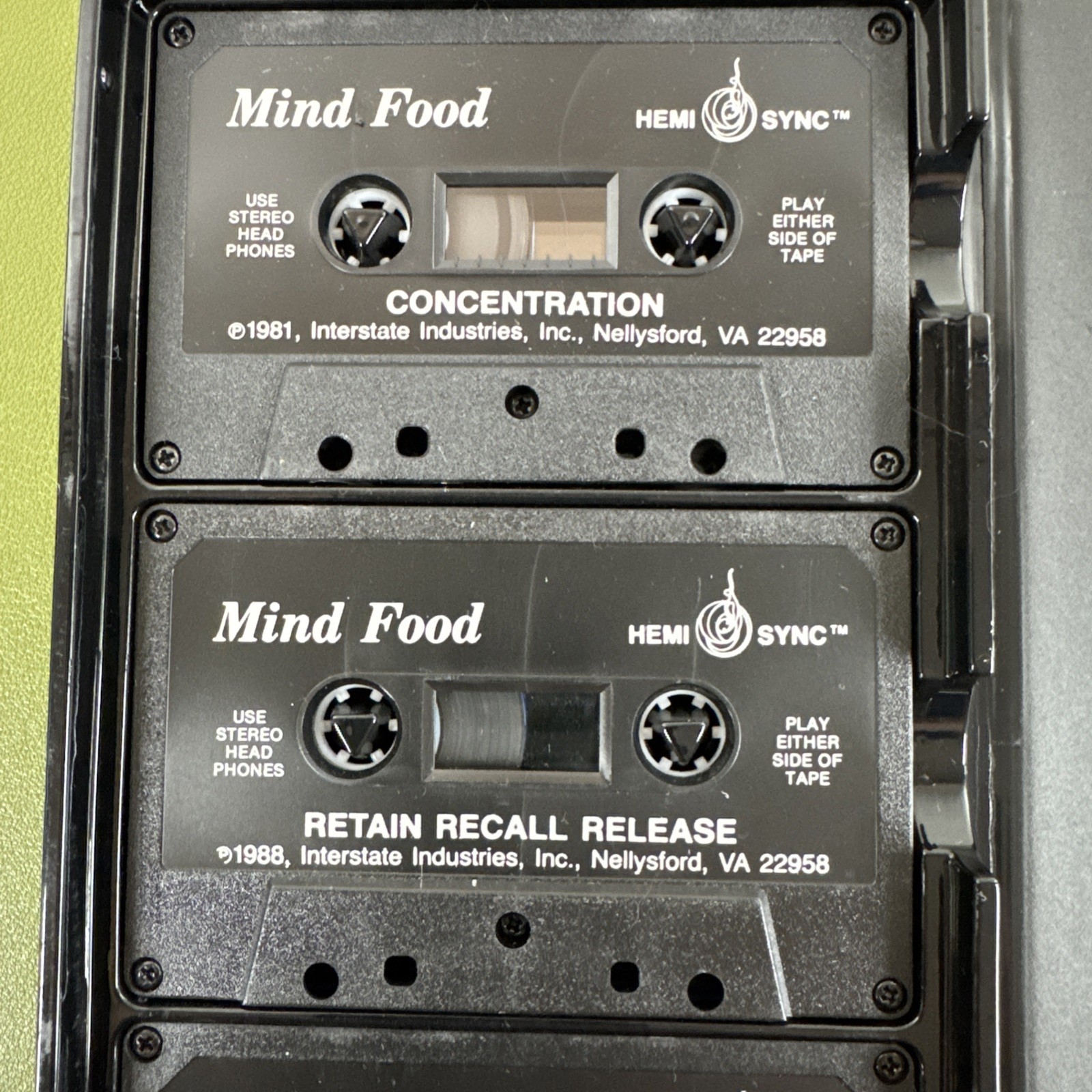 Progressive Accelerated Learning Monroe Institute ‘83 Hemi-Sync 6 Cassettes