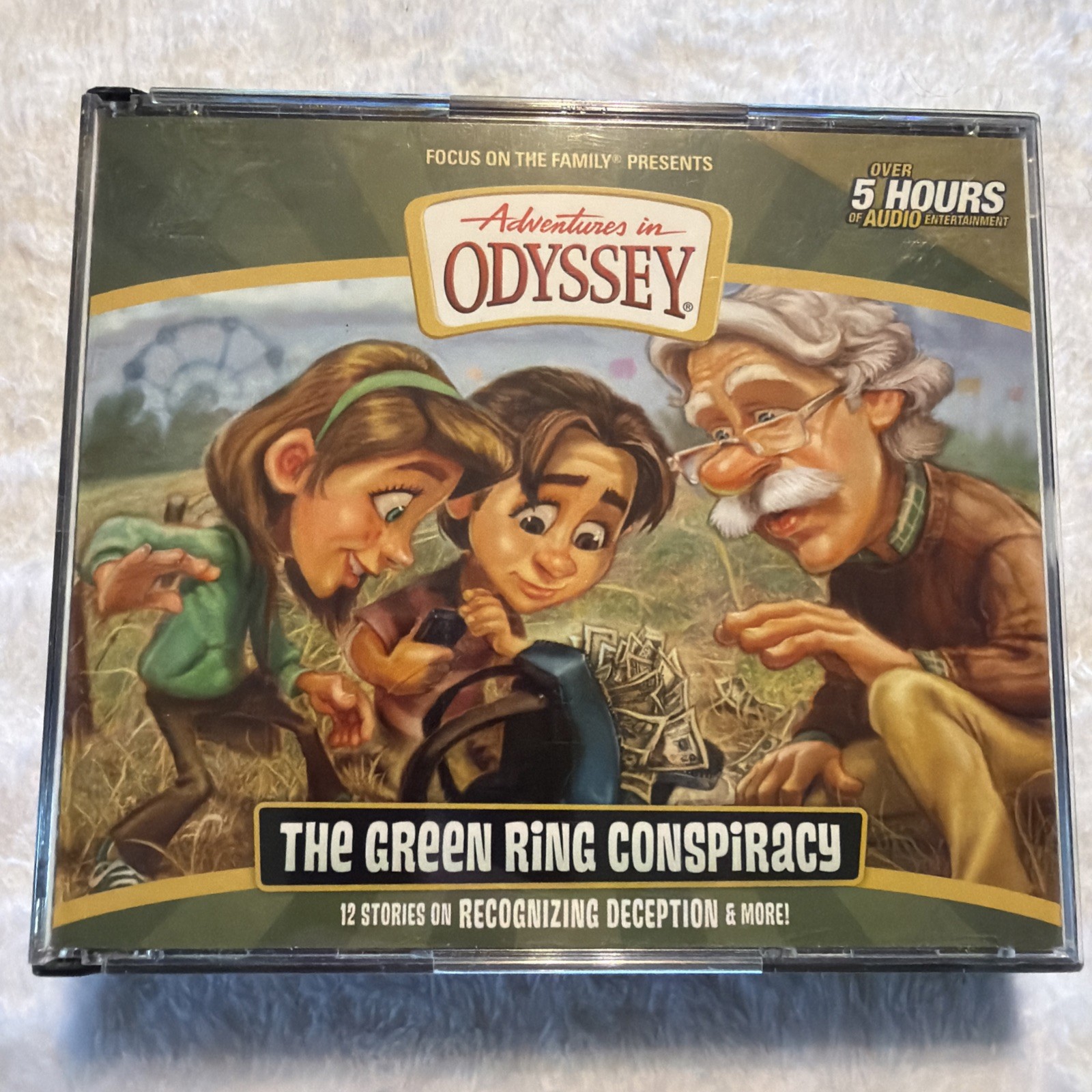 Adventures In Odyssey Focus On The Family The Green Ring Conspiracy Vol 53 ￼