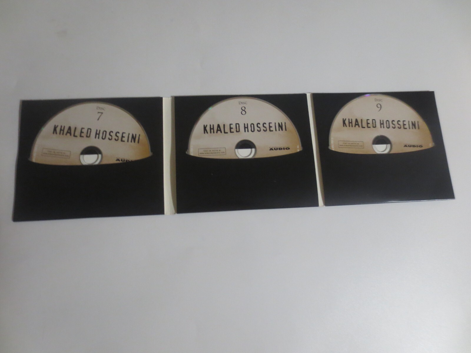 Audio Book Thousand Splendid Suns by Khaled Hosseini 2007 Compact Disc