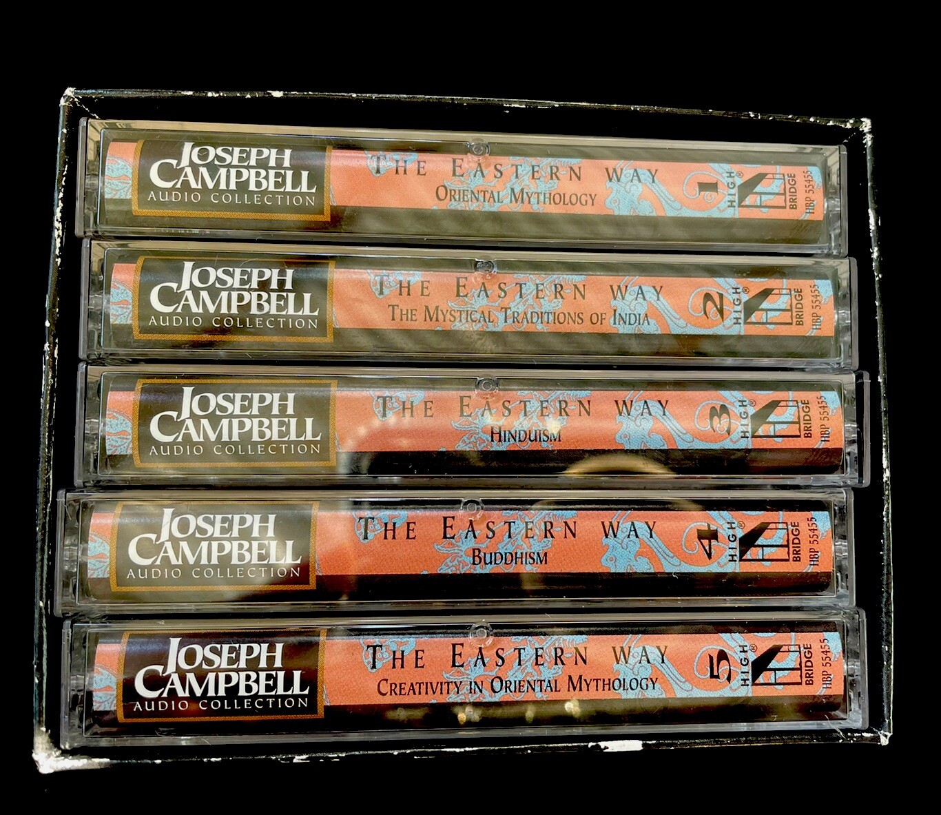 The Eastern Way Joseph Campbell 5 Cassette Tape Lecture Recordings 1997
