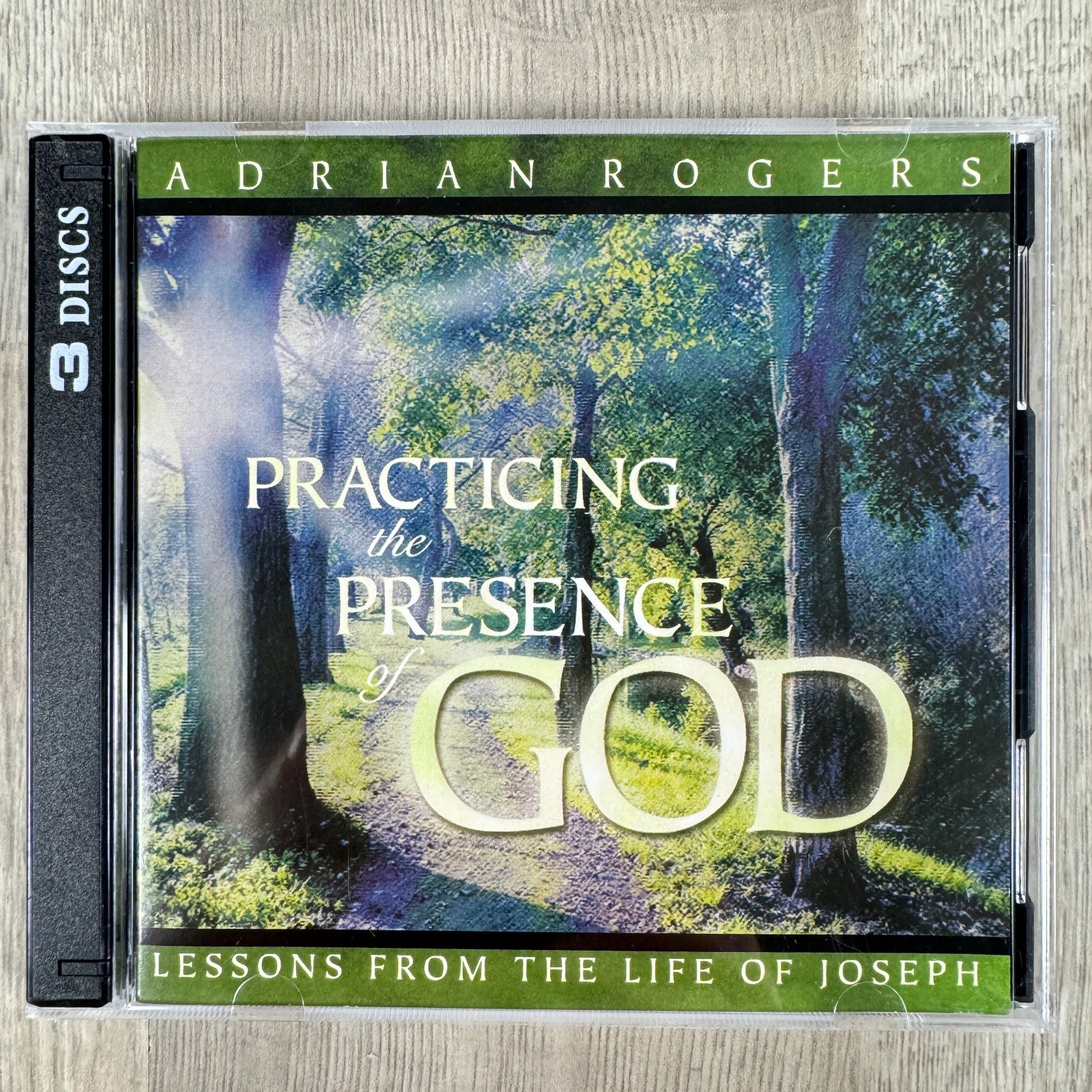 Adrian Rogers Practicing the Presence of God 3 CD Set CDA164 Joseph Study LWF
