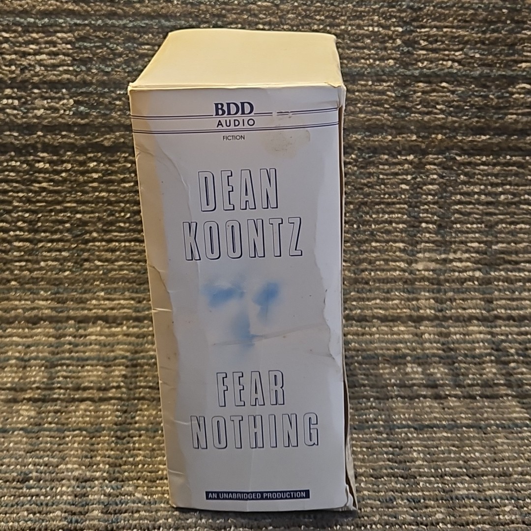 Fear Nothing by Dean Koontz Audiobook Cassette 1998 Bantam Doubleday Dell Audio