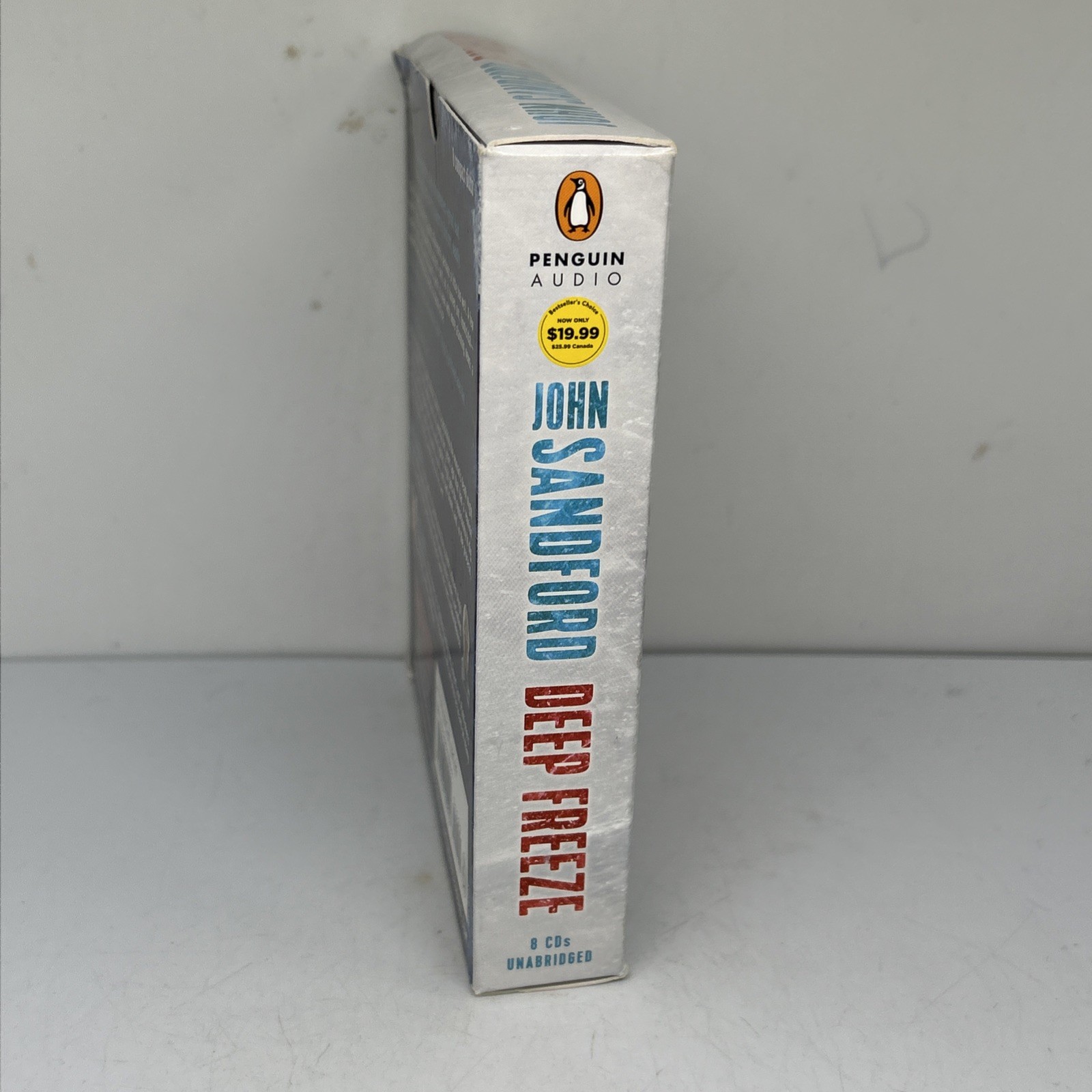 DEEP FREEZE BY JOHN SANDFORD AUDIO BOOK 10 hours 8 discs PENGUIN AUDIO