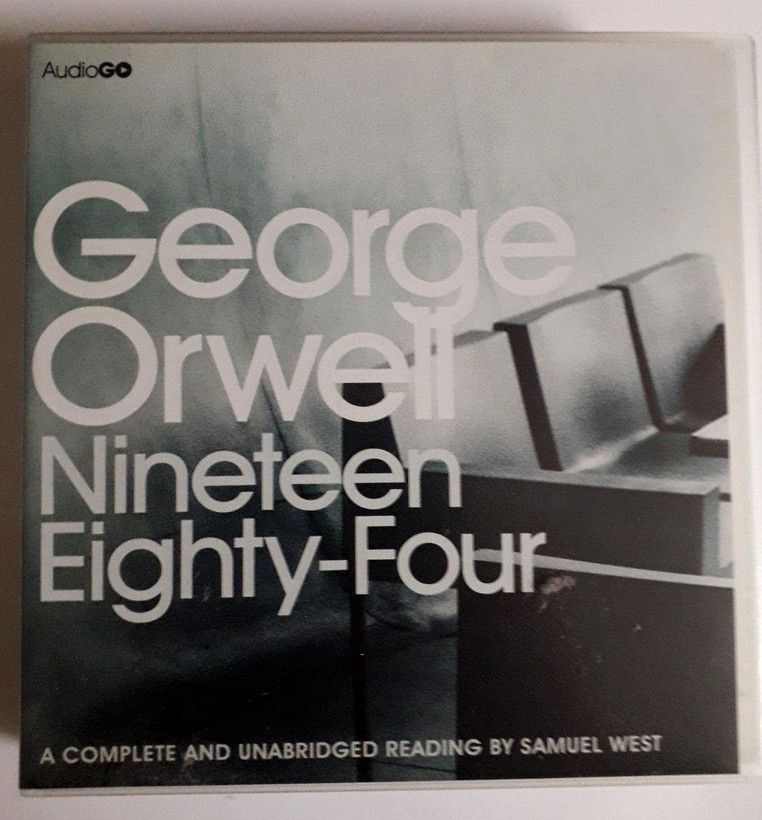 George Orwell NINETEEN EIGHTY-FOUR Complete & Unabridged Audio CDs SAMUEL WEST