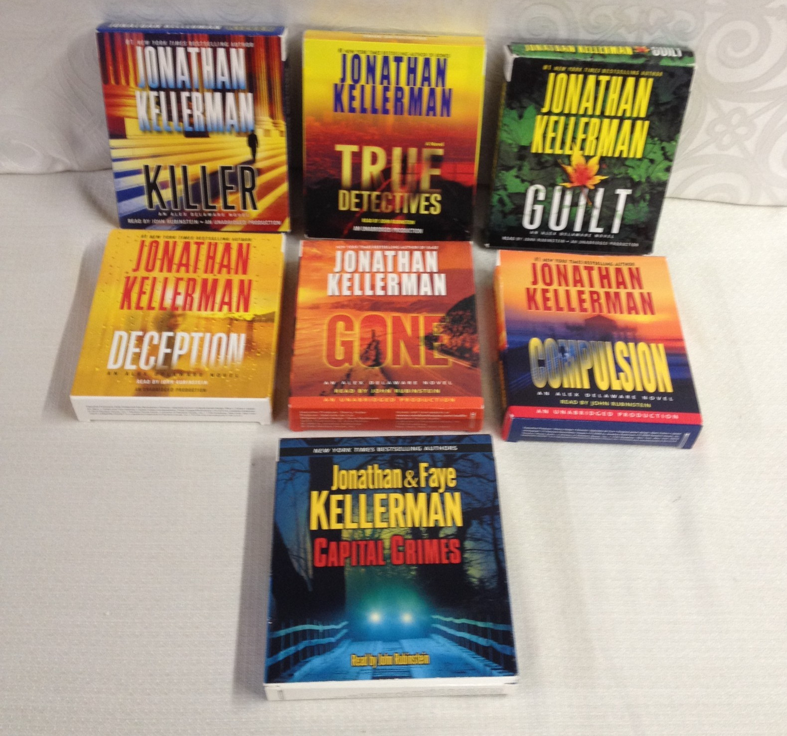 Jonathan Kellerman — Audio CD Lot of 7 — Alex Delaware & Stand Alone Novels