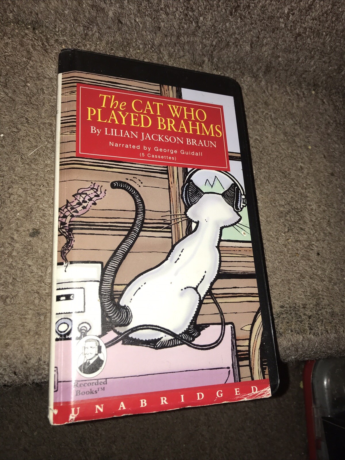 Audio Book Cassette — The Cat Who Played Brahms By Lilian Jackson Ex Library