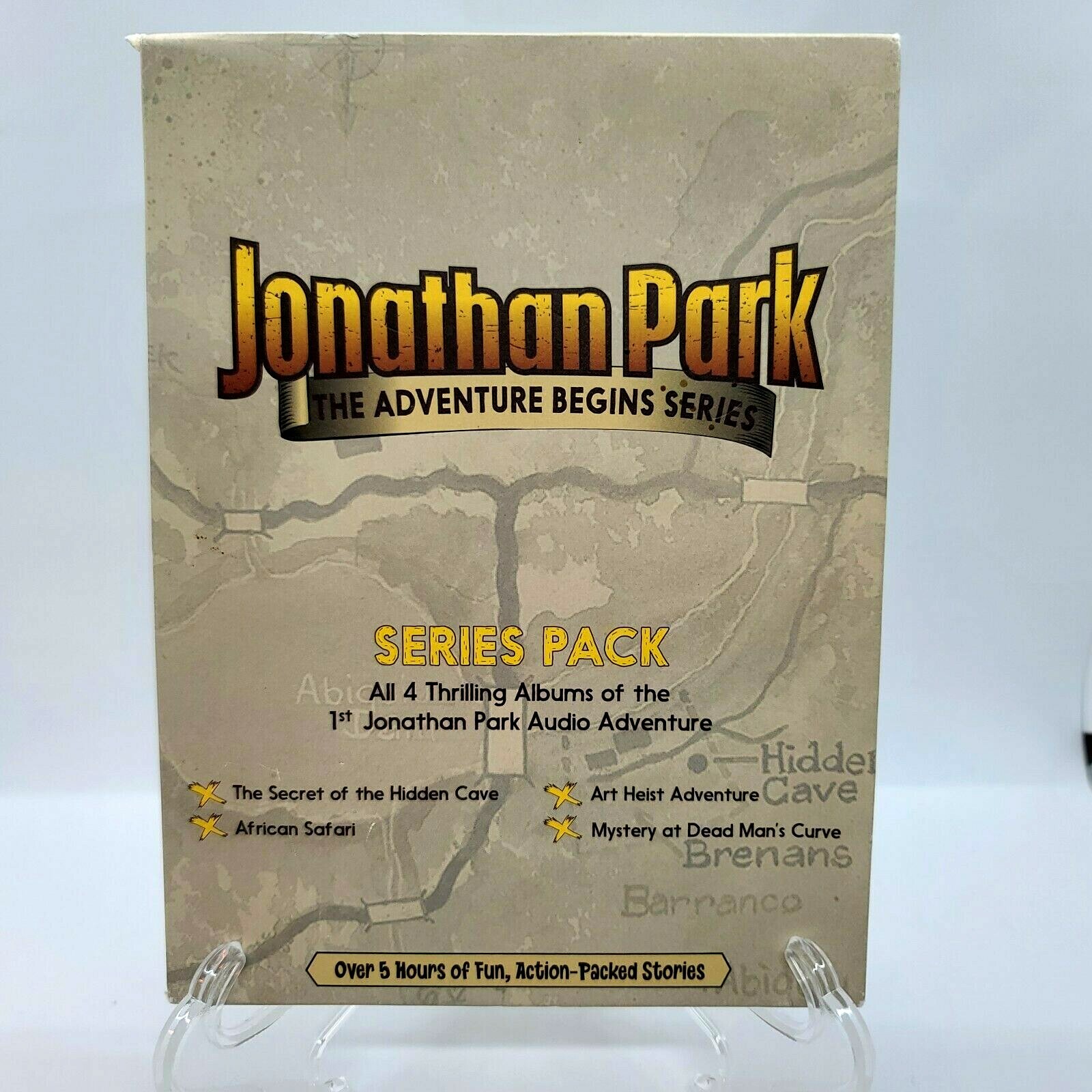 JONATHAN PARK — The Adventure Begins Series Vol 1 — 4 DISC SET CD Audiobook