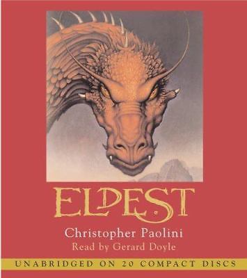 New Eldest Audio-book Christopher Paolini Read Gerard Doyle Unabridged 20 Disc