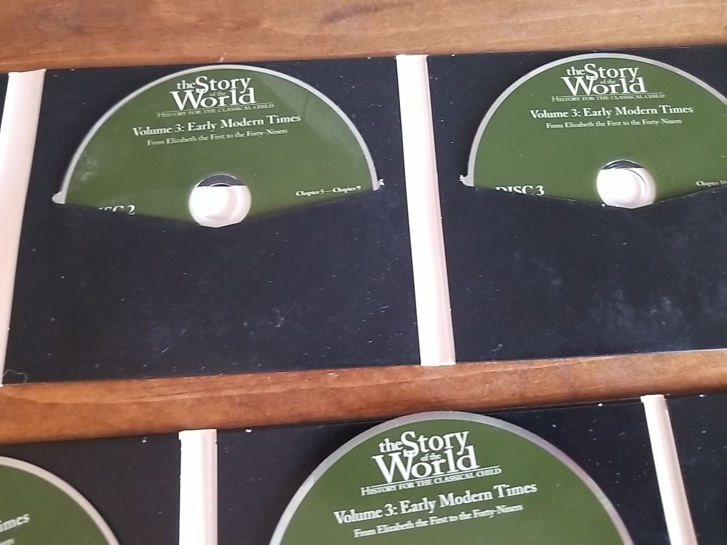 Story of the World V3: History for the Classical Child — Audio CDs- VERY GOOD