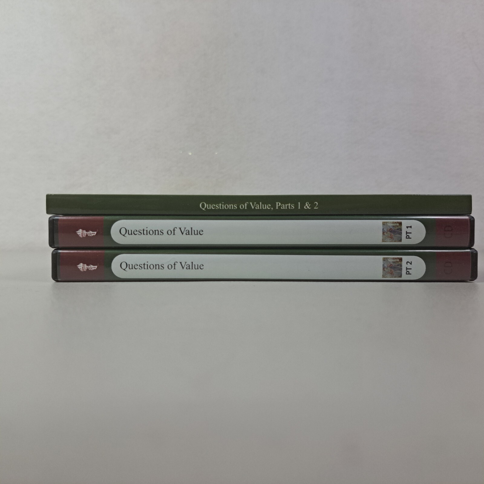 The Great Courses Questions Of Value Audio CDs With Course Guidebook