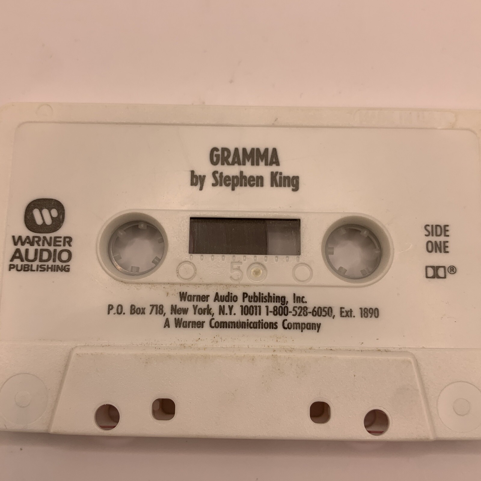 Vintage Stephen King SKELETON CREW CASSETTES Mrs. Todd’s Shortcut and Gramma
