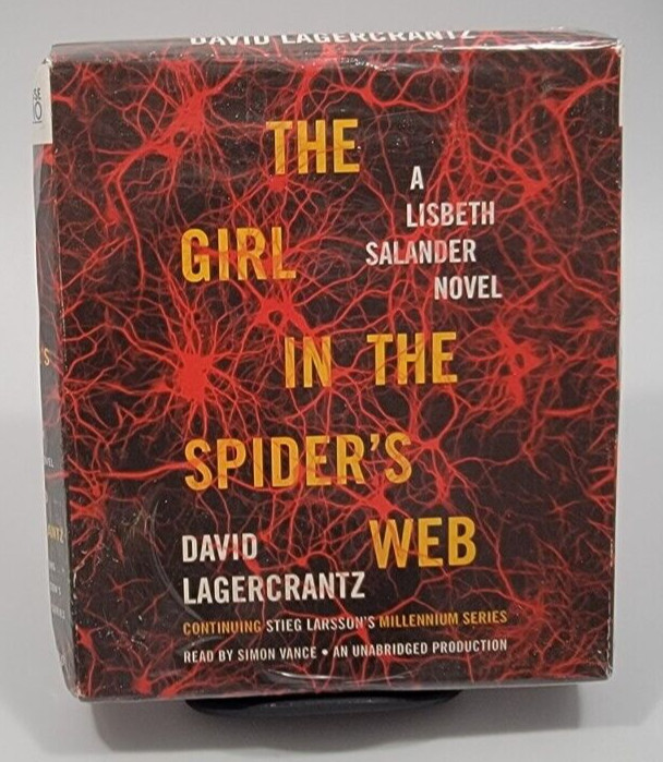 The Girl in the Spider’s Web by David Lagercrantz 11 CD Unabridged Audiobook