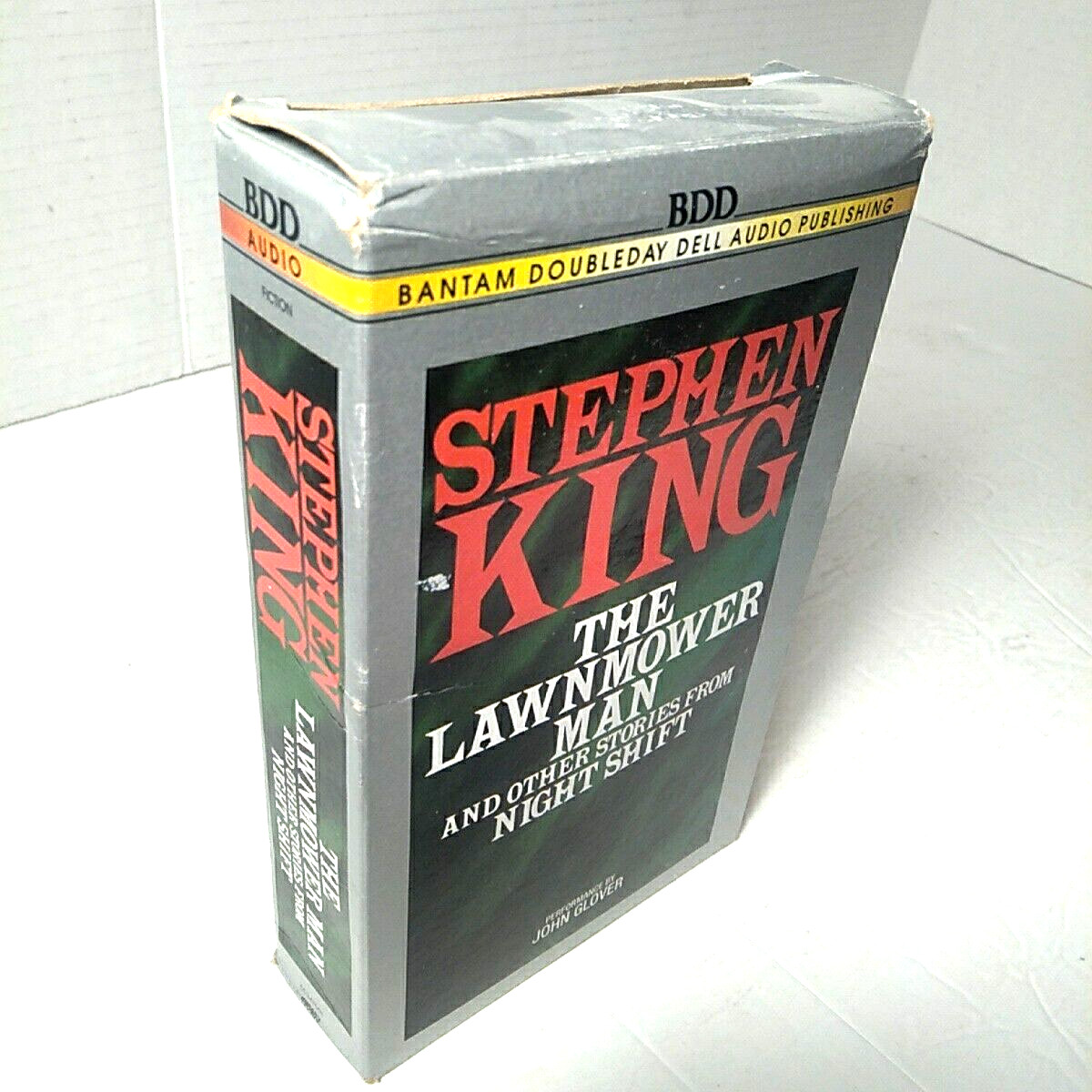 Stephen King Lawnmower Man & Other Stories from Night Shift Audio Cassette Tapes