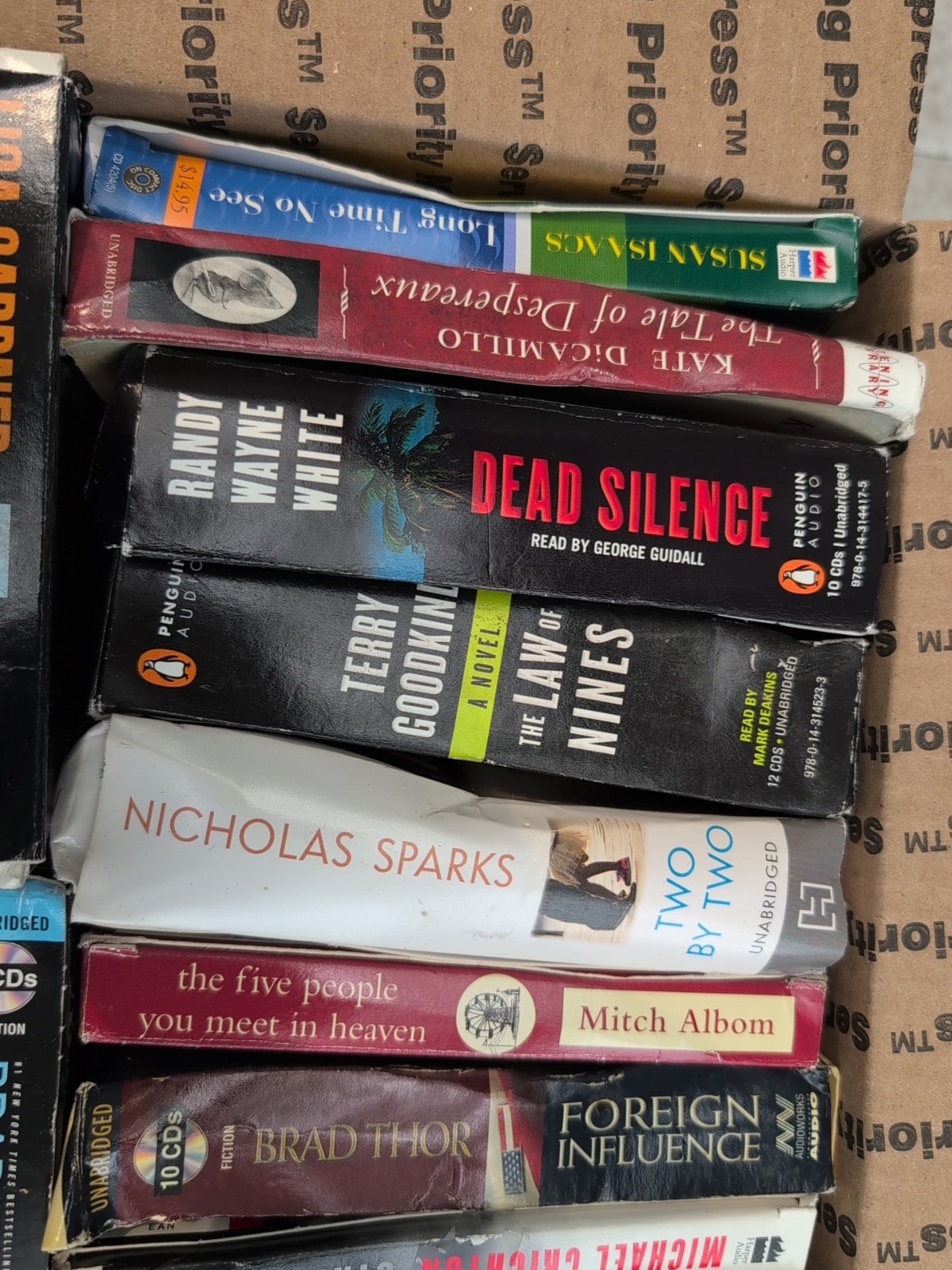 Mixed Lot of 15 Audio Books on CD Thriller Mystery Drama Suspense +More T6#217