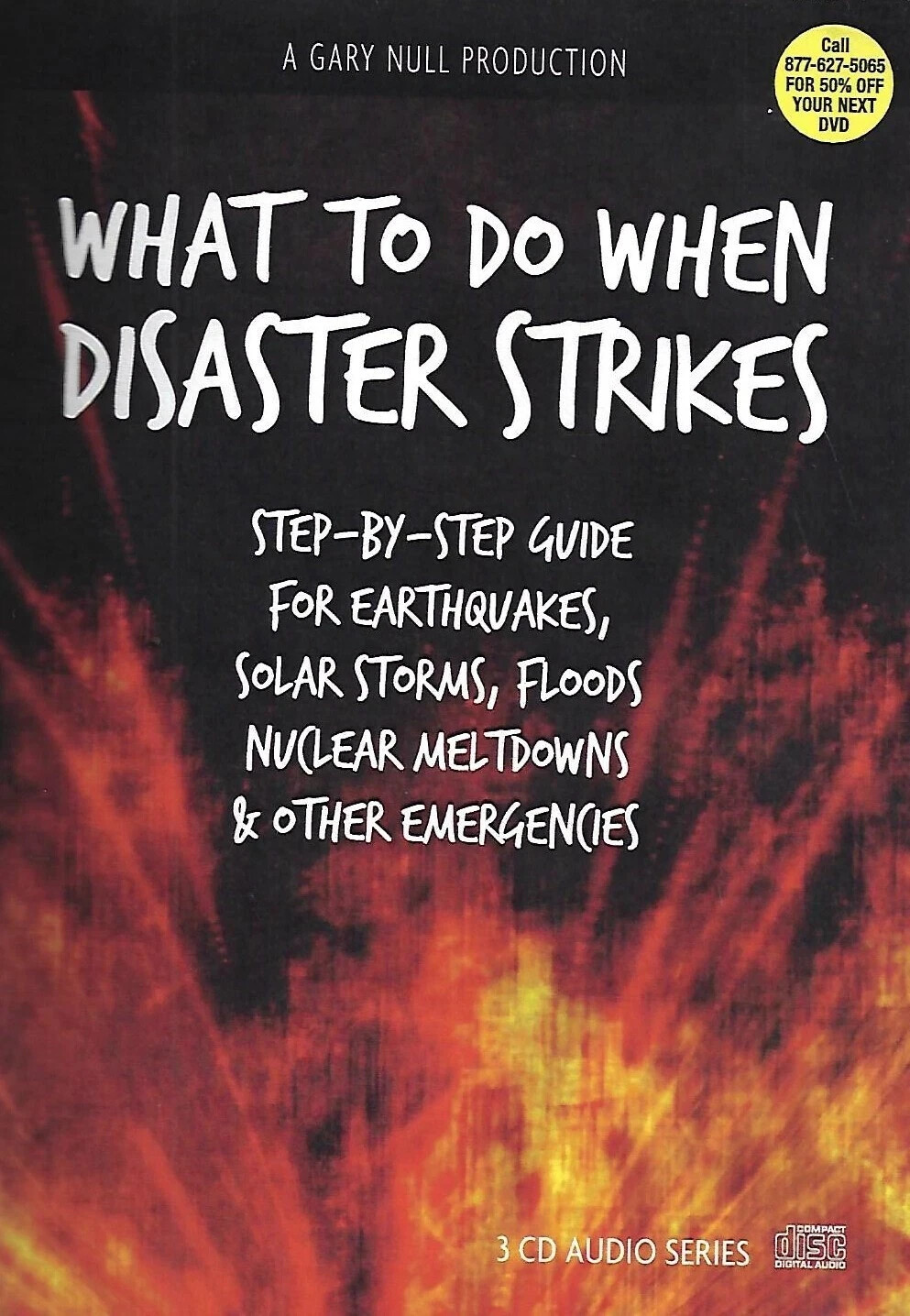 What to Do When Disaster Strikes by Gary Null (CD, 3-Discs)