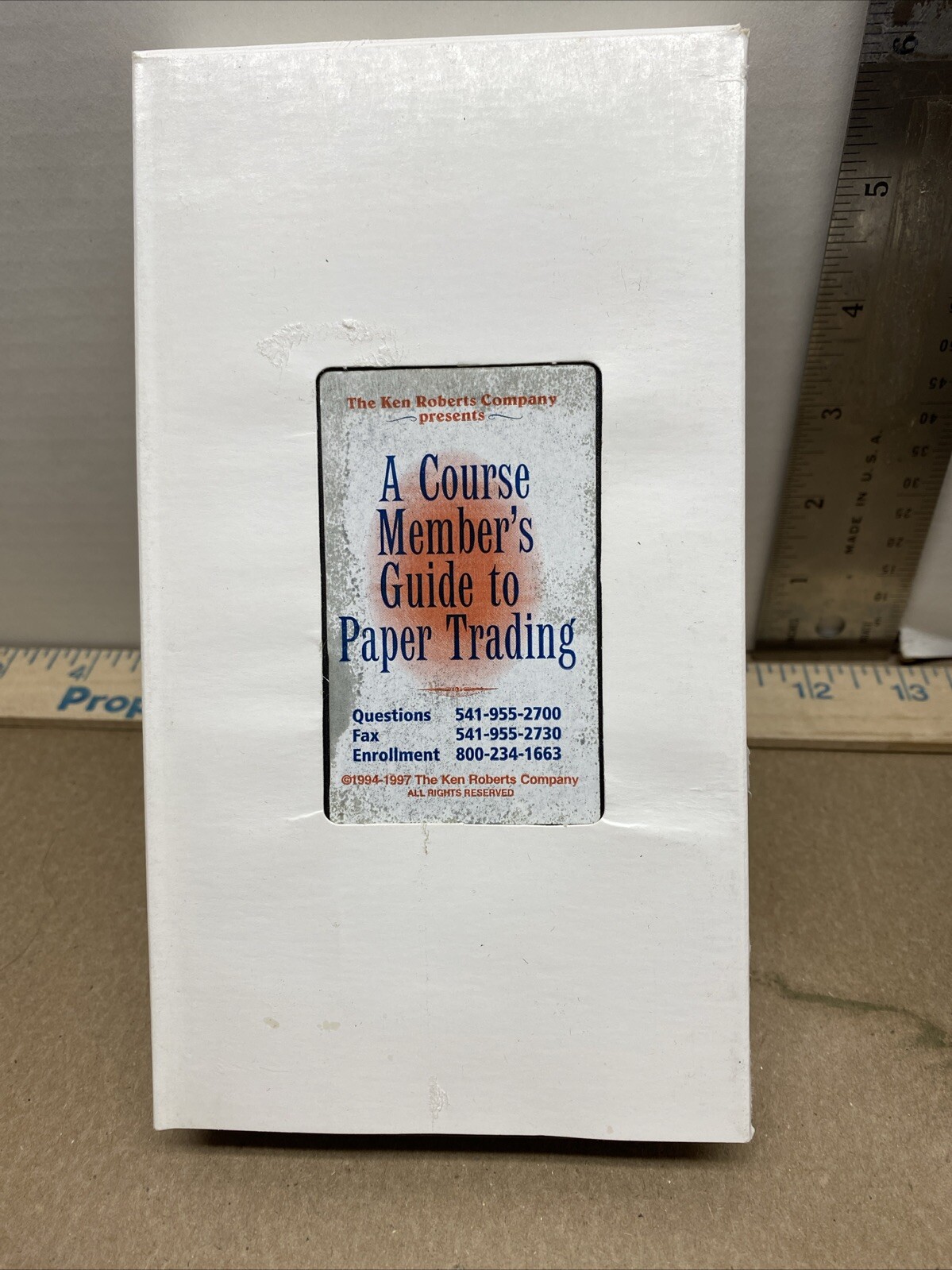 Ken Roberts Worlds Most Powerful Money Manual & Course Seminar Cassettes VHS