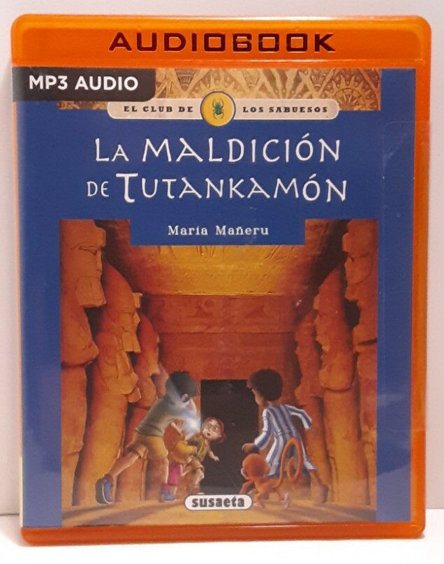 La Maldicion De Tutankamon Audio Book MP3 Audio Disc Brand New Sealed