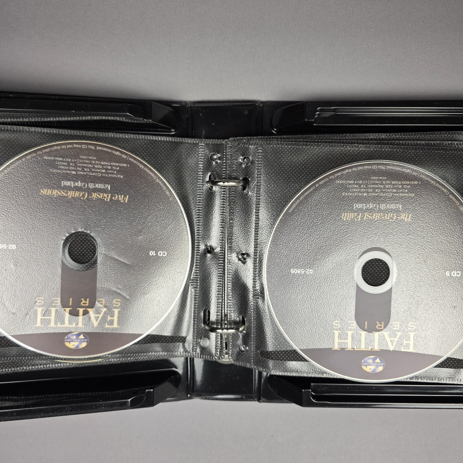 Faith Series by Kenneth Copeland (CD, 1982, 12-Discs) Foundation Basic Series