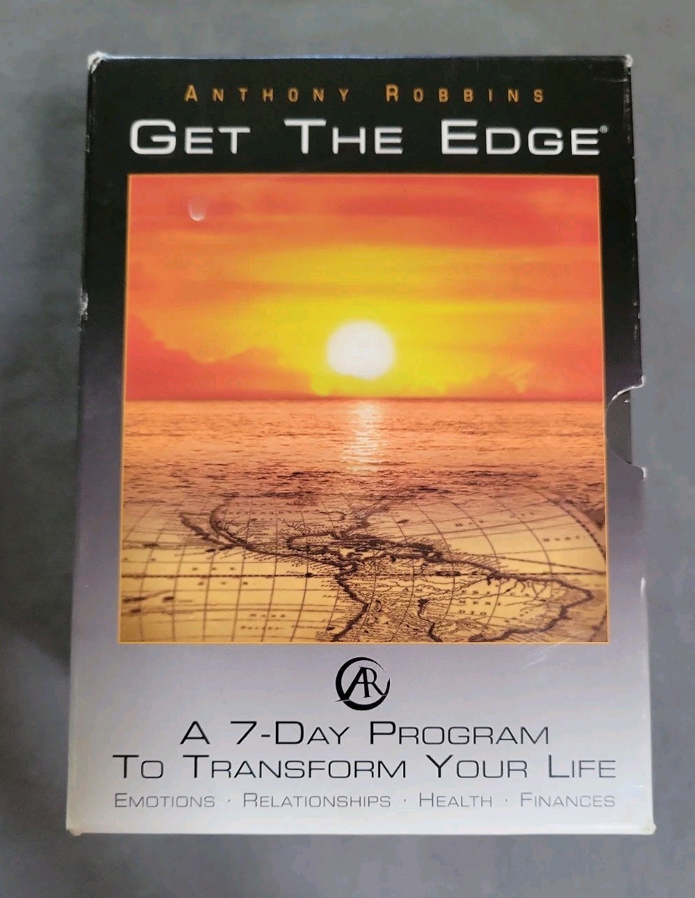 TONY ROBBINS Get The Edge Complete 10 Disc Audio CD DVD Box Set All Discs NEW**