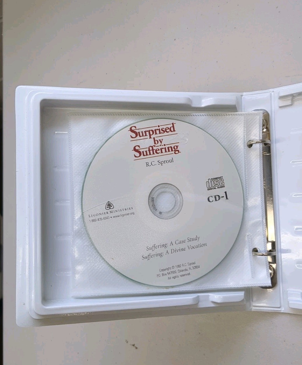 «R.C. Sproul Ligonier Ministries CD Teaching Series Collection — 4 Sets Like New