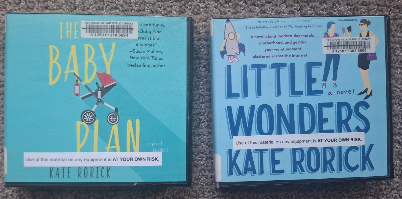 Kate Rorick Lot of 2 Audiobook Books on CDs Unabridged Contemporary Romance