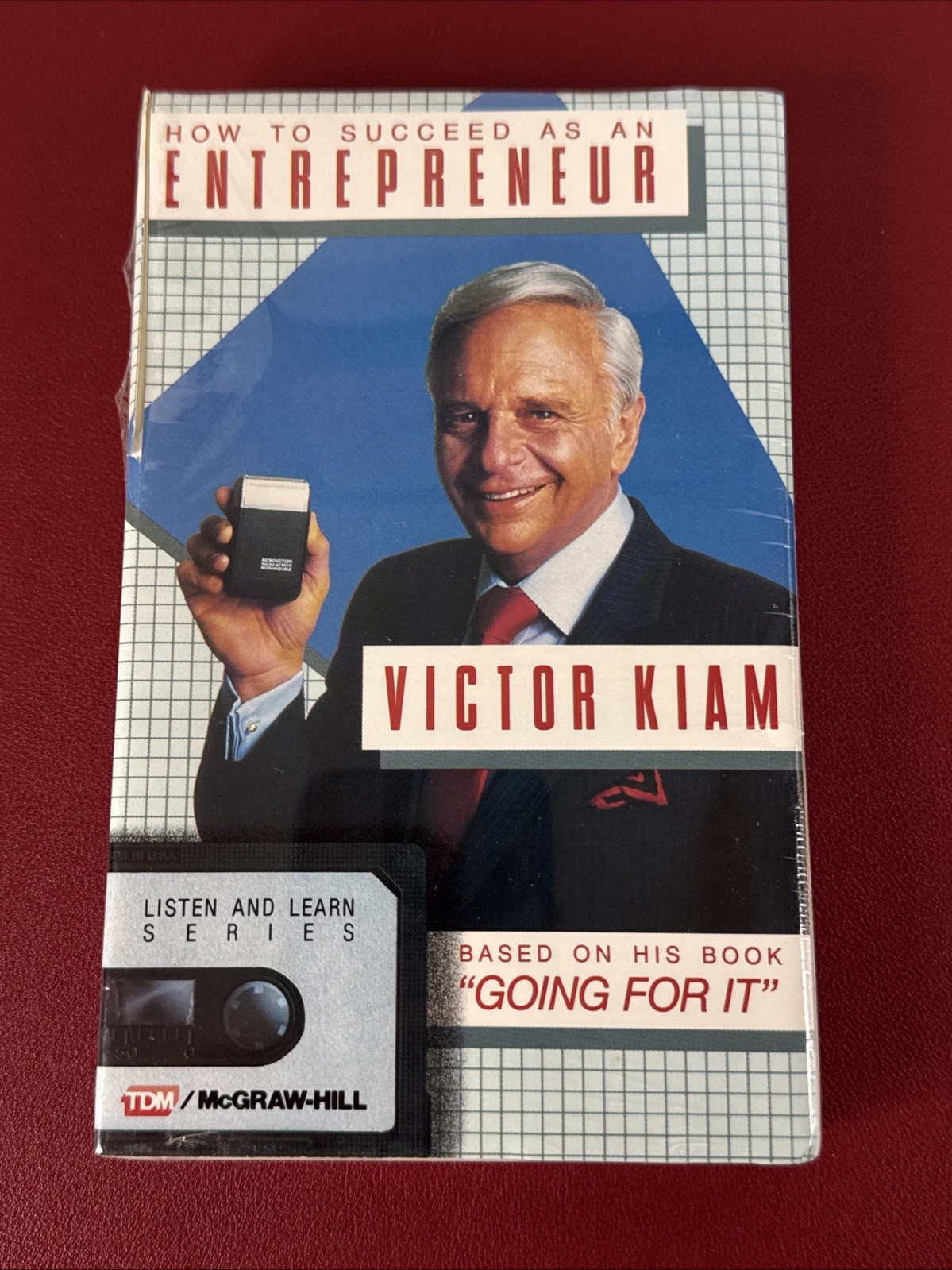 How to Succeed as an Entrepreneur, Victor Kiam, Audio Cassette-New-Sealed
