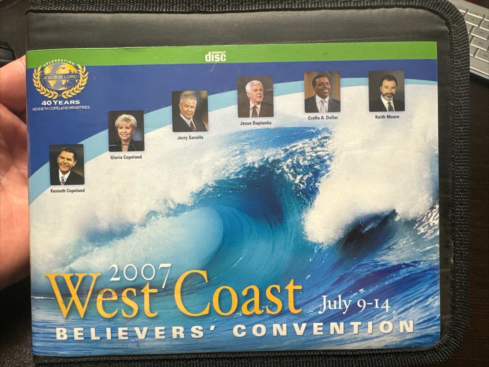 2007 WEST COAST BELIEVERS CONVENTION 12 CD AUDIOBOOK Keith Moore Jesse Duplantis