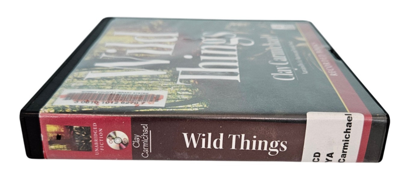 Wild Things Audiobook Audio Book CD By Clay Carmichael Unabridged Lot of 6 CDs