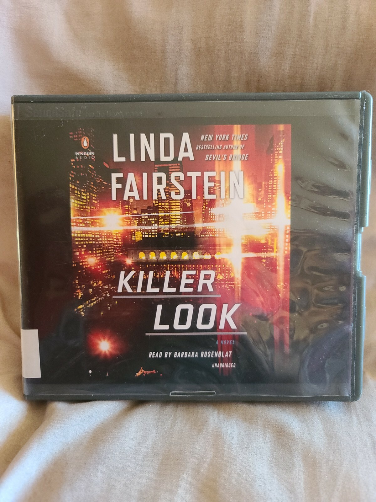 Shelf203 Audiobook~killer look- Linda fairstein- unabridged- 9 cds