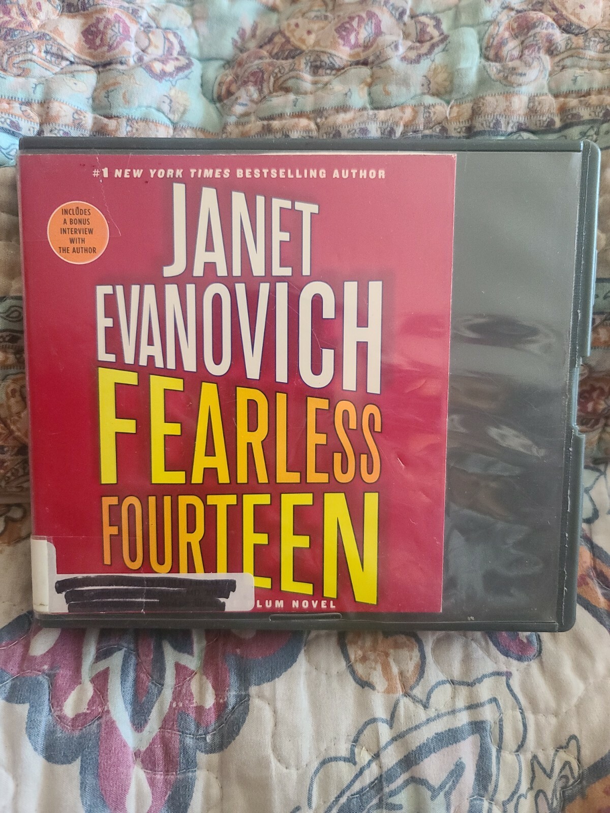 Shelf205 Audiobook~fearless fourteen- Janet Evanovich- 7 cds
