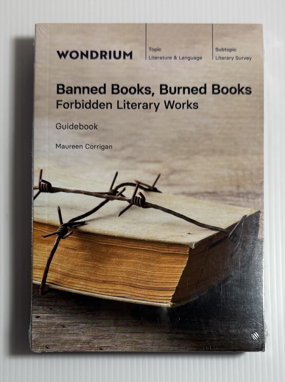 Wondrium: Banned Books Burned Books Forbidden Literary Works DVD & Book 2023 New