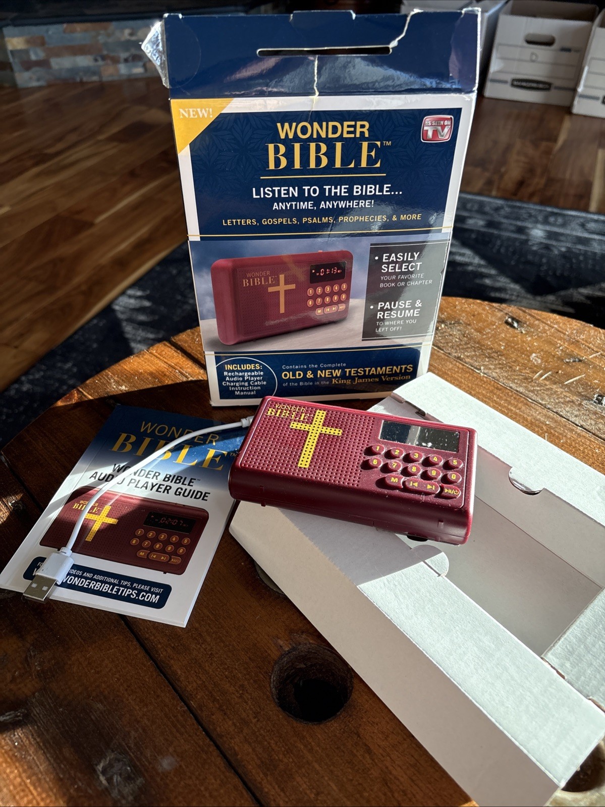 Wonder Bible Old And New Testaments King James Version With Original Box