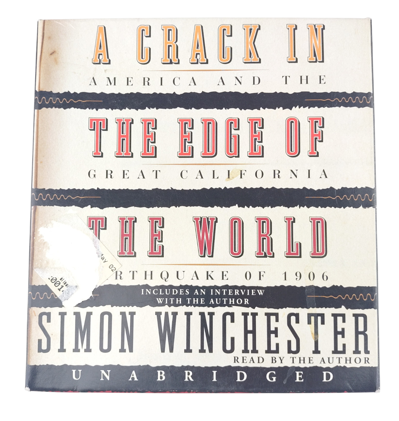 A Crack In The Edge Of The World Audiobook Simon Winchester 1906 Earthquake