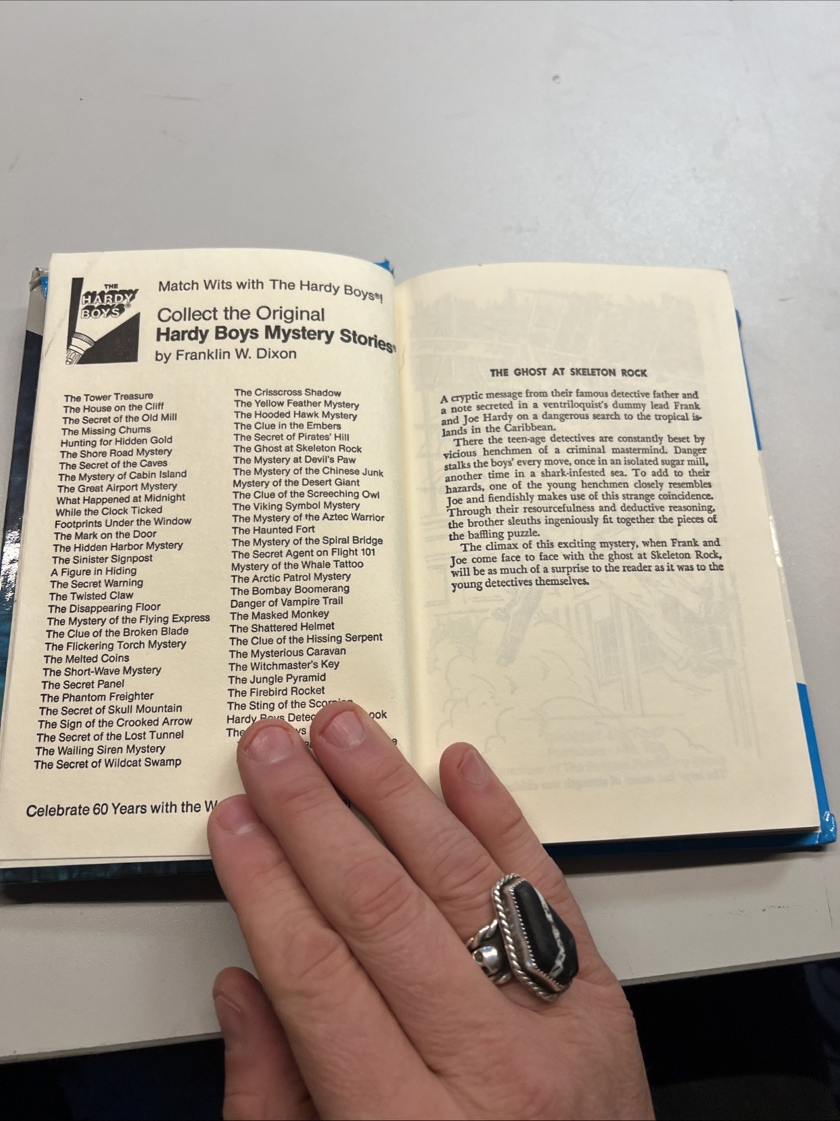 The Ghost at Skeleton Rock (Hardy Boys, Book 37)