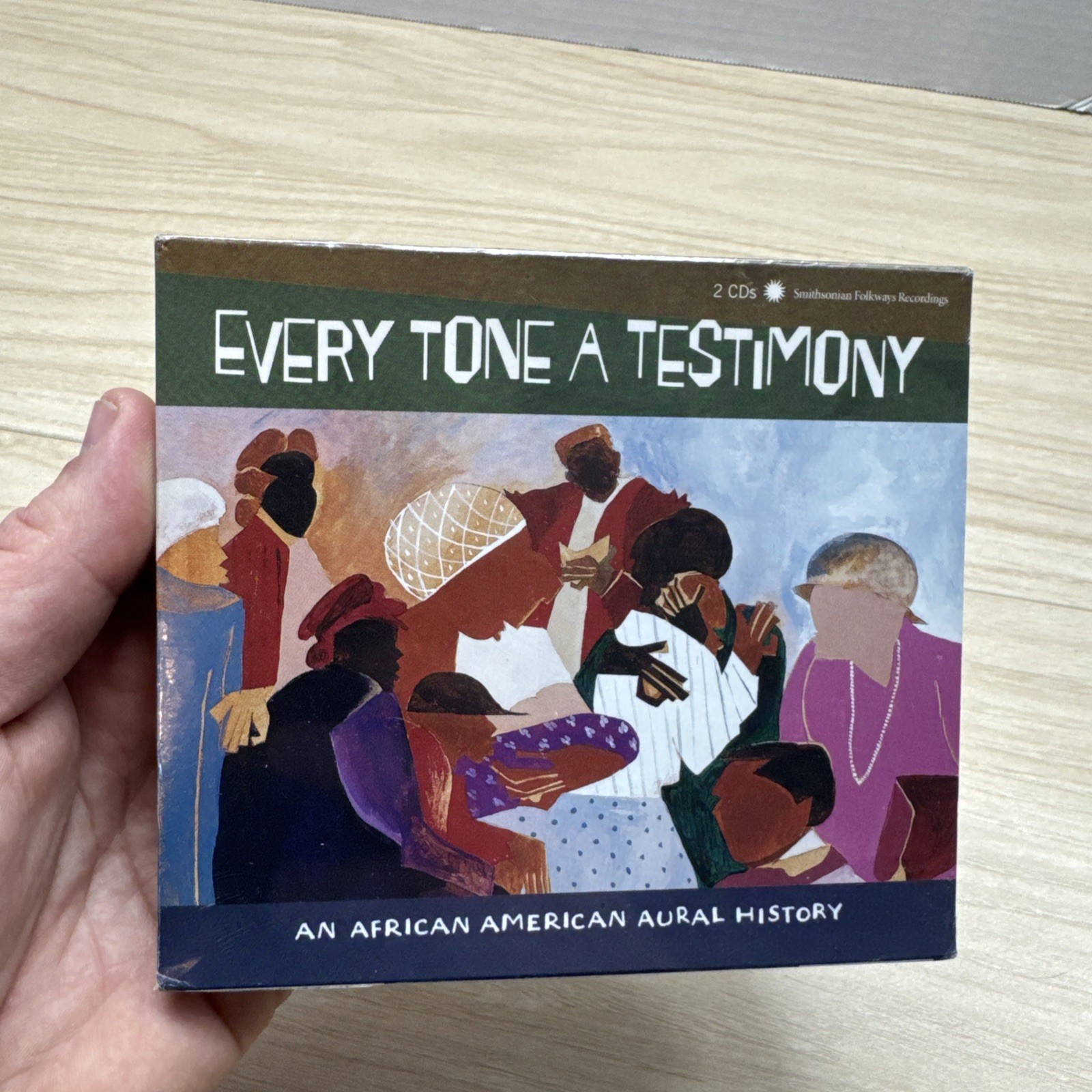 Every Tone a Testimony African American Aural (CD, 2-disc, Smithsonian Folk) NEW
