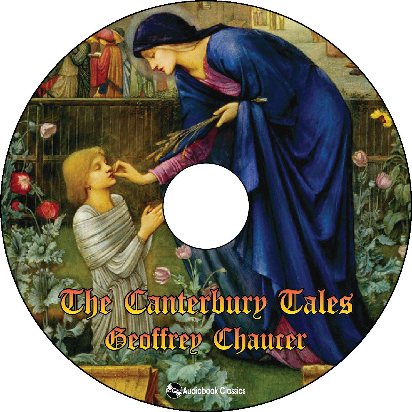 The Canterbury Tales by Geoffrey Chaucer — MP3 CD in paper sleeve