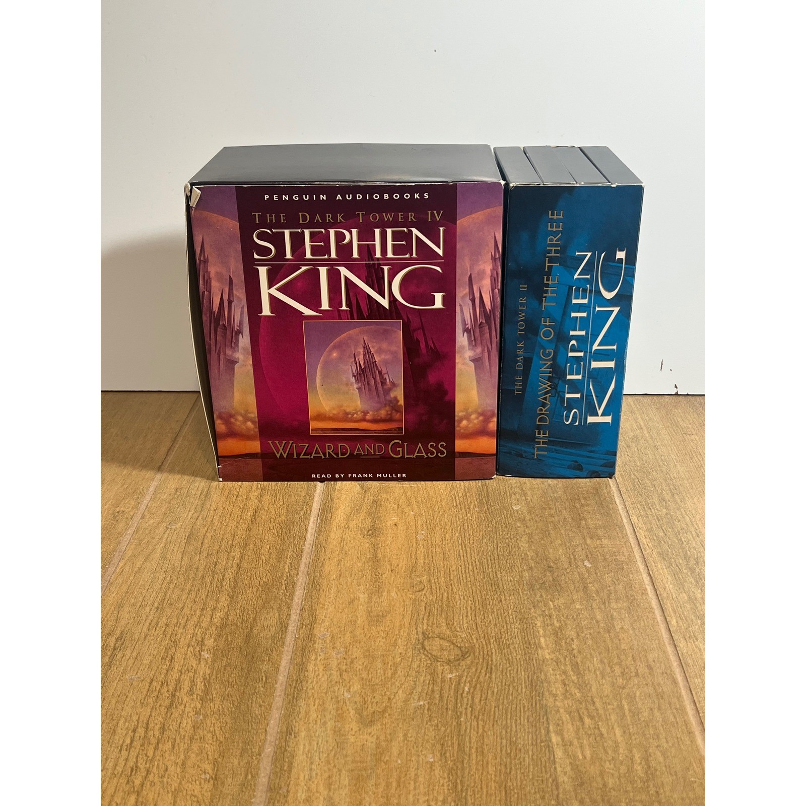 Stephen King The Dark Tower II & IV Audiobook Cassette Box Set Frank Muller P.