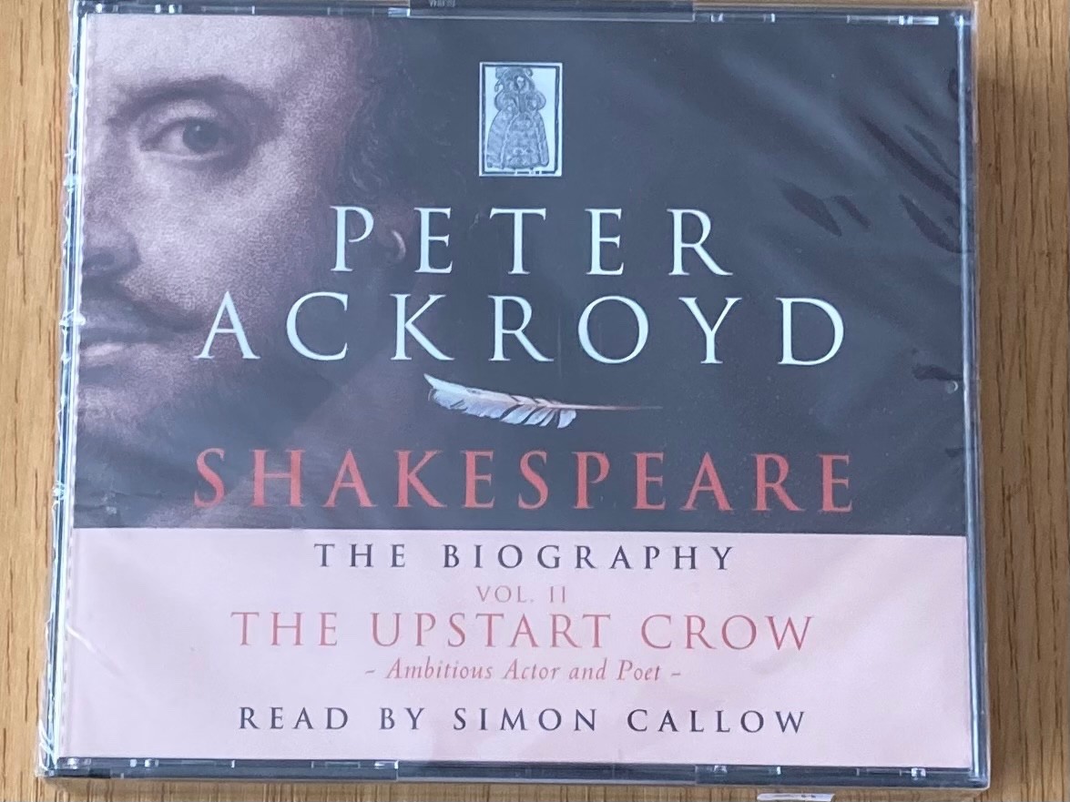 Shakespeare ~ The Biography V2 by Peter Ackroyd CD audio book * Simon Callow