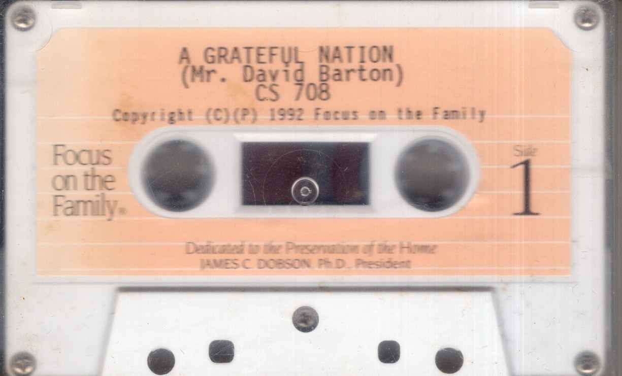 «Recovering America’s Christian Heritage» refers to a teaching series and radio